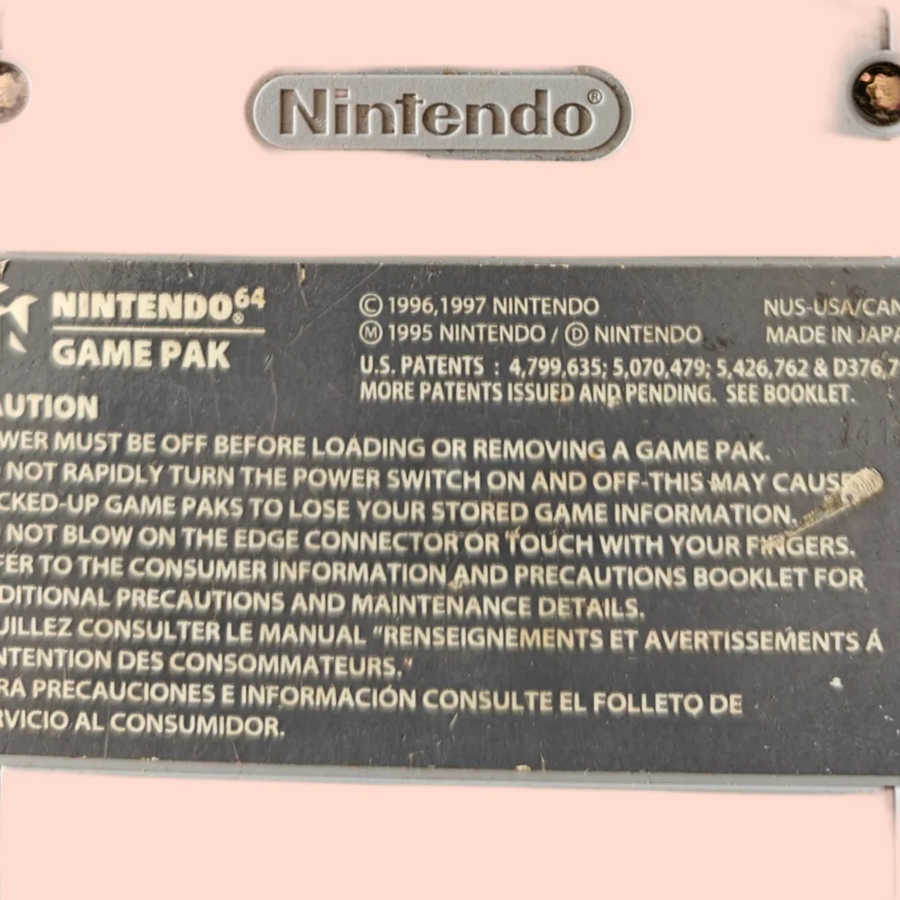 Nintendo The Legend of Zelda: Ocarina of Time - Gray Cartridge